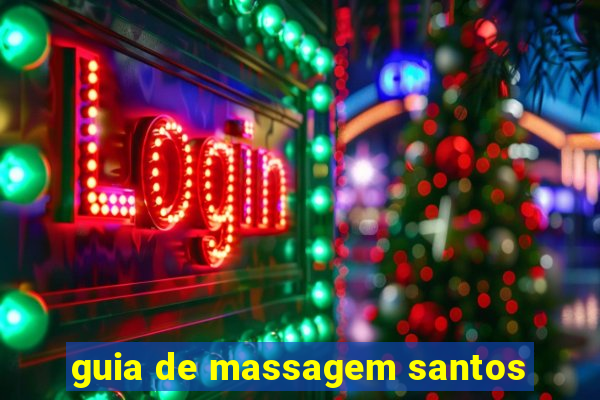 guia de massagem santos